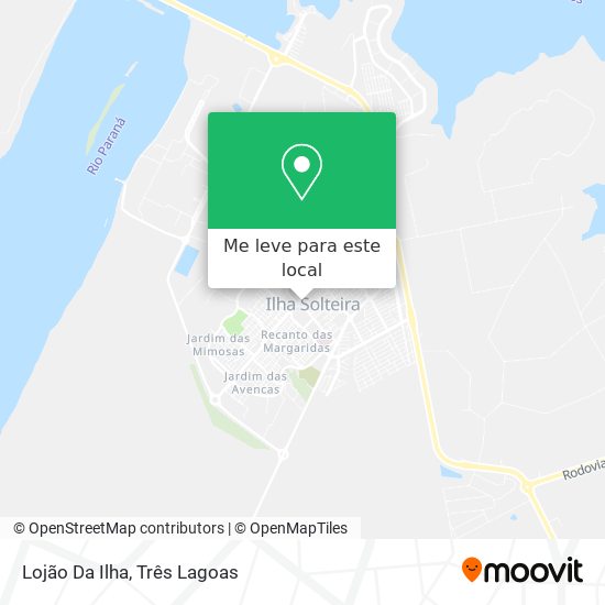 Lojão Da Ilha mapa
