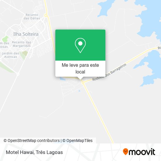 Motel Hawai mapa