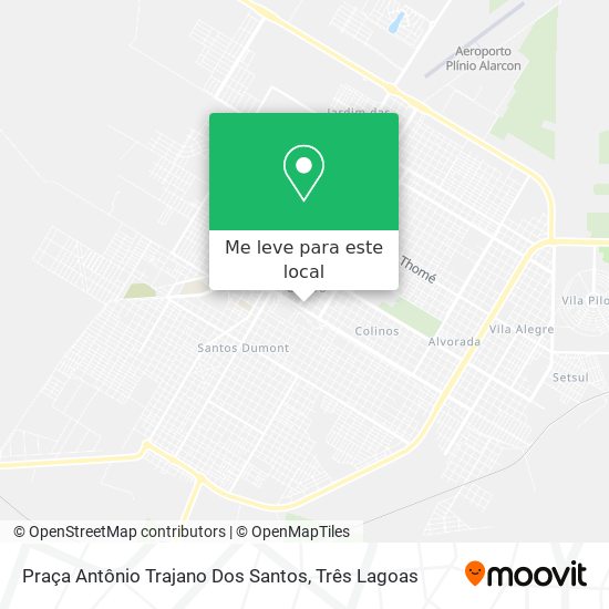 Praça Antônio Trajano Dos Santos mapa