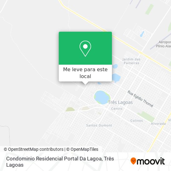 Condominio Residencial Portal Da Lagoa mapa