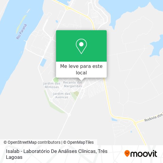 Isalab - Laboratório De Análises Clínicas mapa