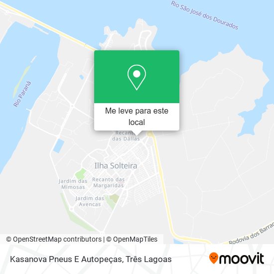 Kasanova Pneus E Autopeças mapa