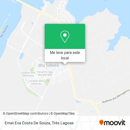 Emei Eva Costa De Souza mapa