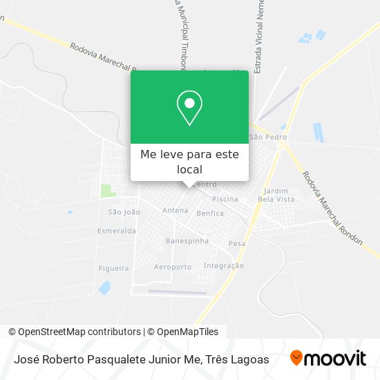 José Roberto Pasqualete Junior Me mapa