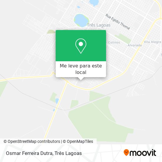 Osmar Ferreira Dutra mapa