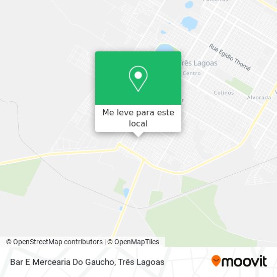 Bar E Mercearia Do Gaucho mapa