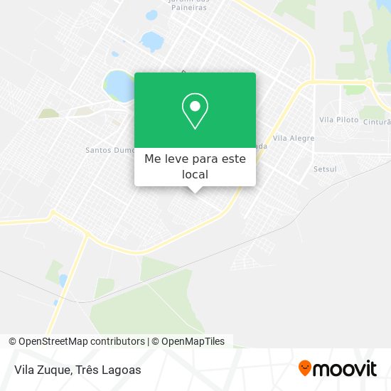 Vila Zuque mapa