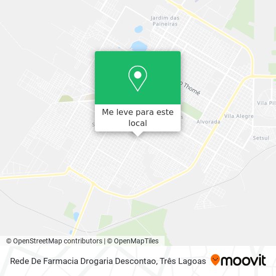 Rede De Farmacia Drogaria Descontao mapa