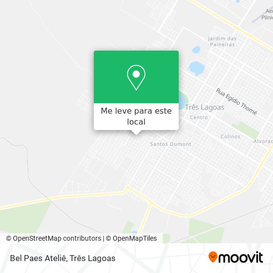 Bel Paes Ateliê mapa