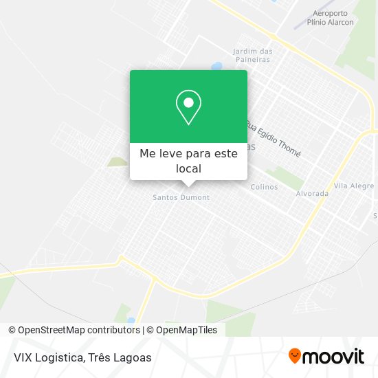 VIX Logistica mapa
