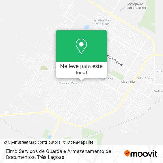 Elmo Servicos de Guarda e Armazenamento de Documentos mapa