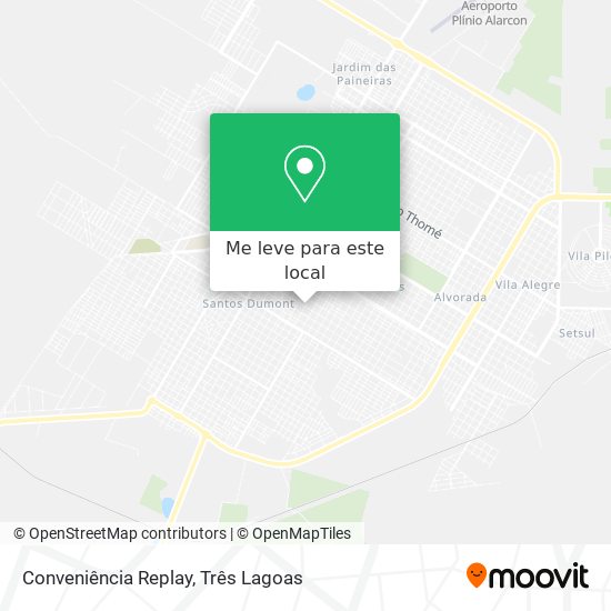Conveniência Replay mapa