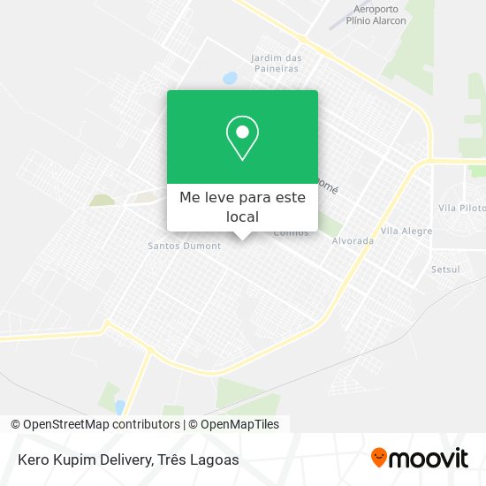 Kero Kupim Delivery mapa