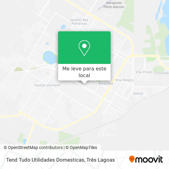 Tend Tudo Utilidades Domesticas mapa