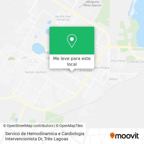 Servico de Hemodinamica e Cardiologia Intervencionista Dr mapa