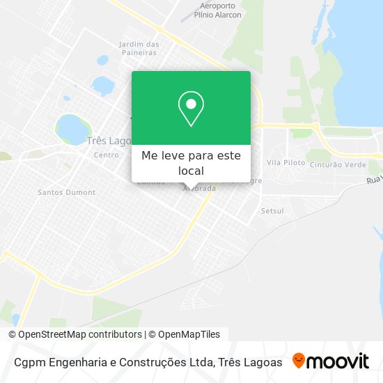 Cgpm Engenharia e Construções Ltda mapa