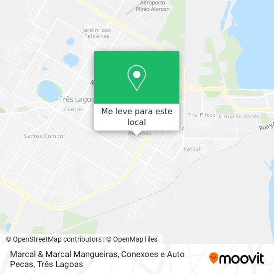 Marcal & Marcal Mangueiras, Conexoes e Auto Pecas mapa