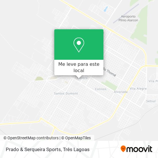 Prado & Serqueira Sports mapa