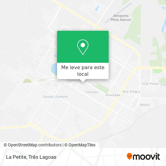 La Petite mapa
