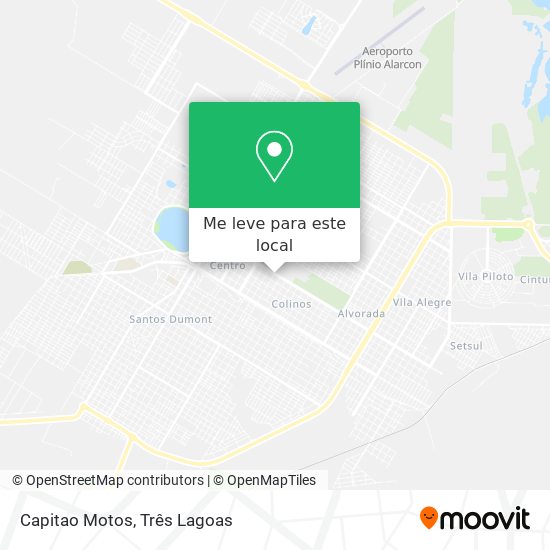 Capitao Motos mapa