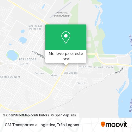 GM Transportes e Logistica mapa