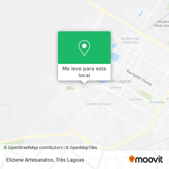 Eliziene Artesanatos mapa