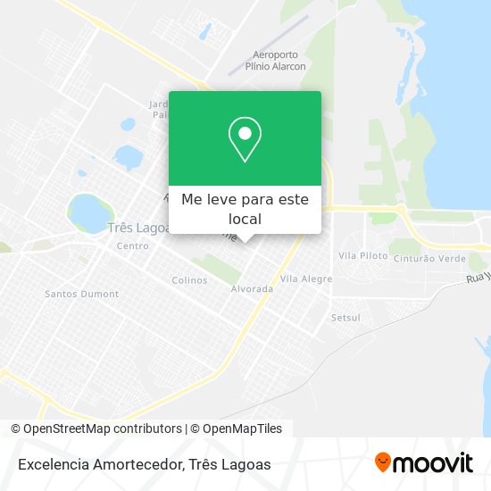 Excelencia Amortecedor mapa
