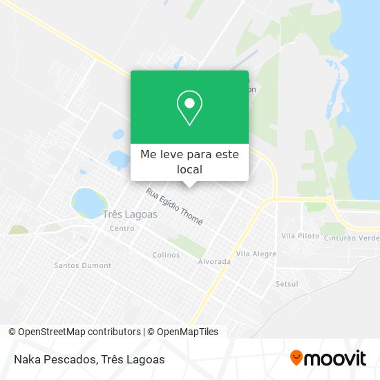 Naka Pescados mapa