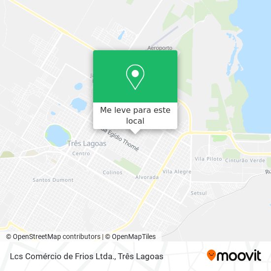 Lcs Comércio de Frios Ltda. mapa