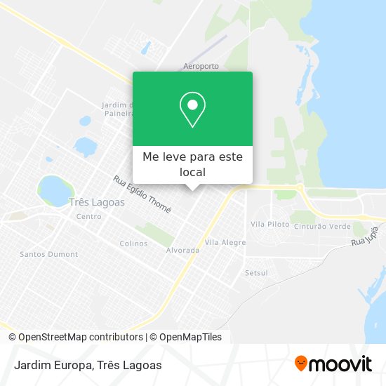 Jardim Europa mapa