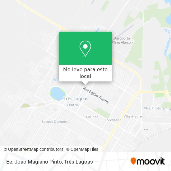 Ee. Joao Magiano Pinto mapa