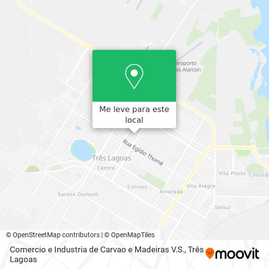 Comercio e Industria de Carvao e Madeiras V.S. mapa