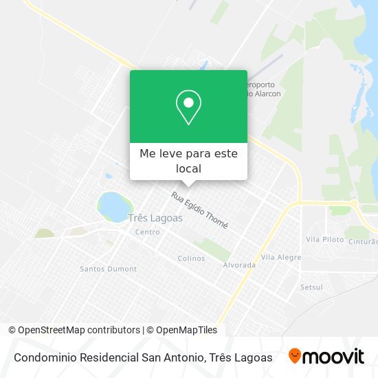 Condominio Residencial San Antonio mapa