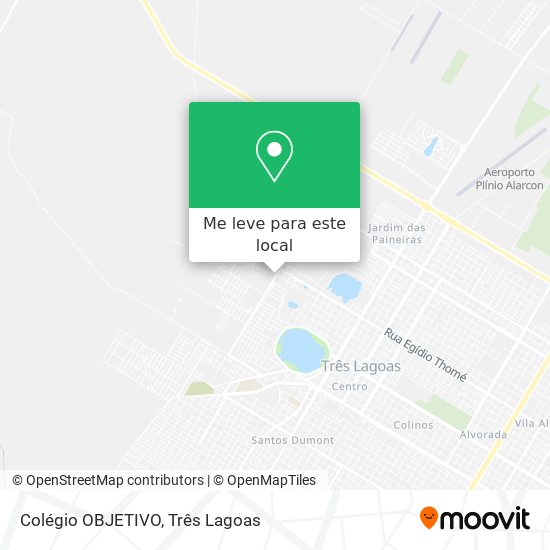 Colégio OBJETIVO mapa