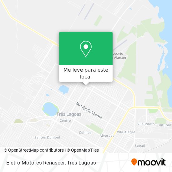 Eletro Motores Renascer mapa