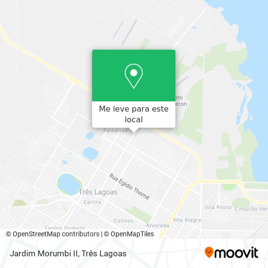 Jardim Morumbi II mapa