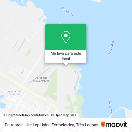 Petrobras - Ute Lcp Usina Termeletrica mapa