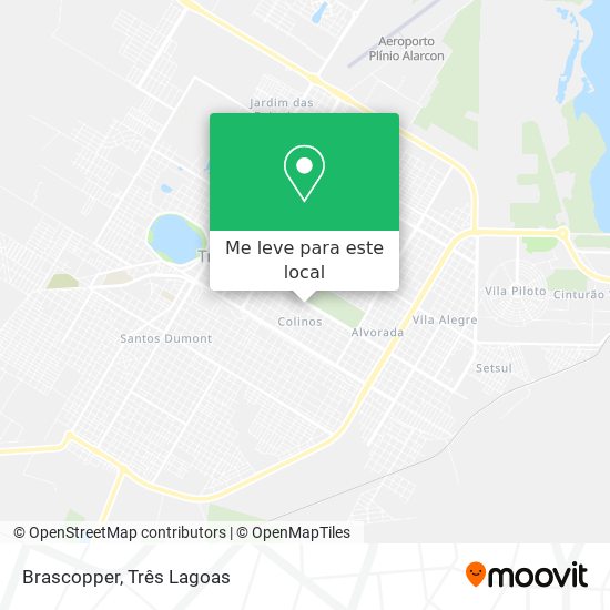 Brascopper mapa
