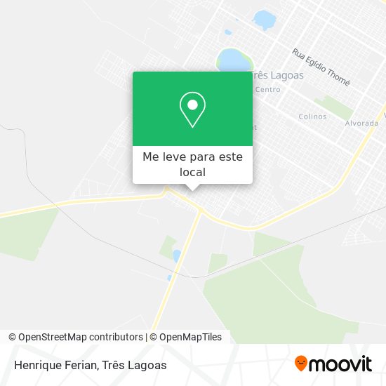 Henrique Ferian mapa