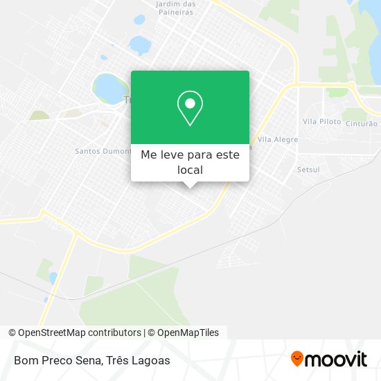 Bom Preco Sena mapa