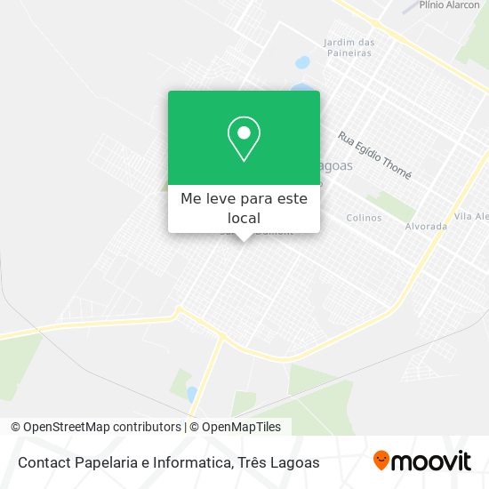 Contact Papelaria e Informatica mapa