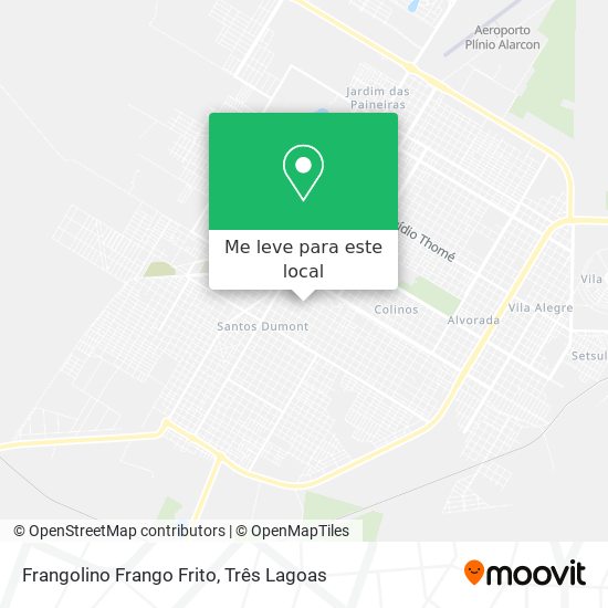 Frangolino Frango Frito mapa