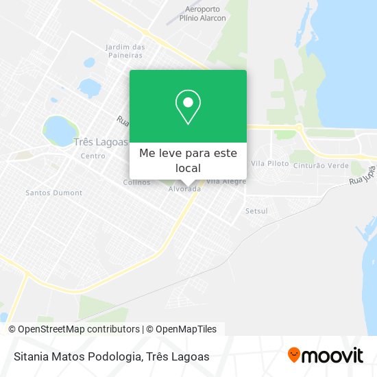 Sitania Matos Podologia mapa