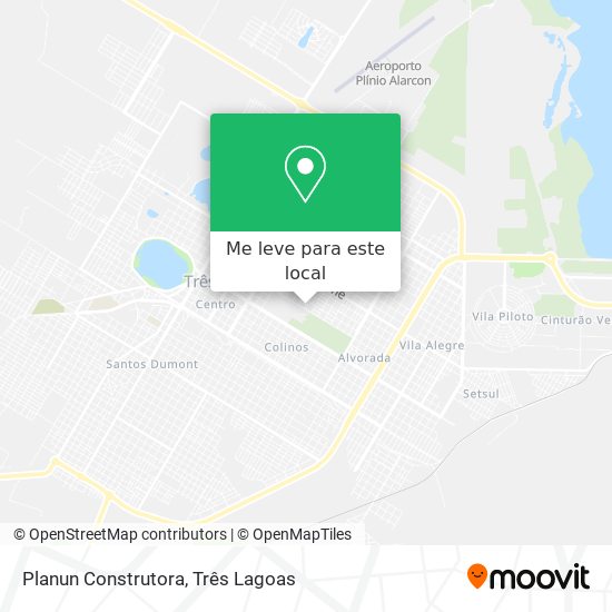 Planun Construtora mapa