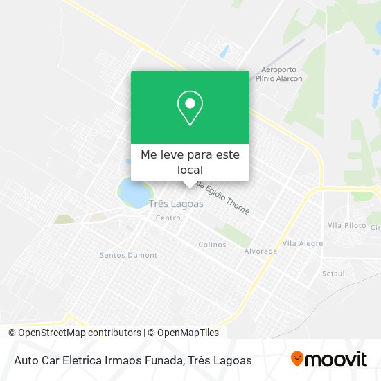 Auto Car Eletrica Irmaos Funada mapa