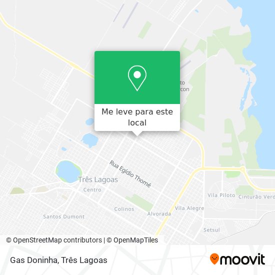 Gas Doninha mapa