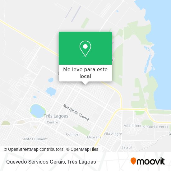 Quevedo Servicos Gerais mapa