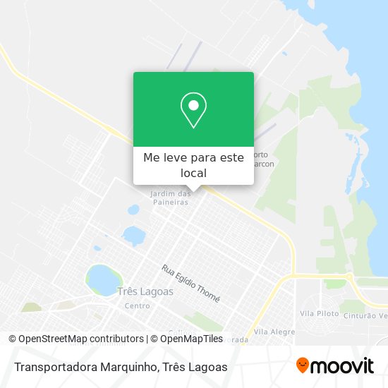 Transportadora Marquinho mapa