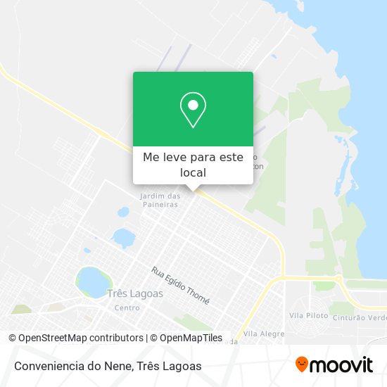 Conveniencia do Nene mapa