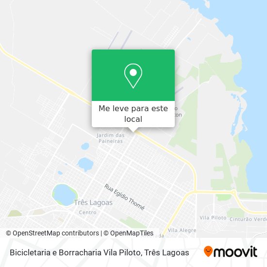 Bicicletaria e Borracharia Vila Piloto mapa